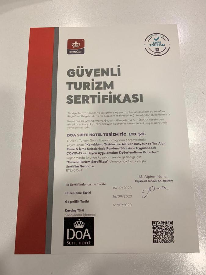 Doa Suite Hotel Trabzon Exterior photo